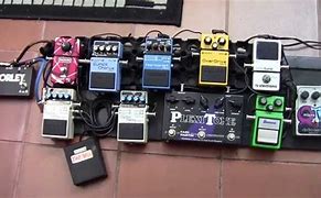 Image result for Brian May Pedalboard