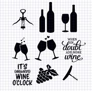 Image result for Wine SVG Bundles
