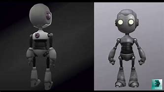Image result for Robot 3DS Max