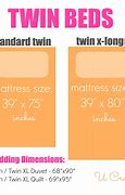 Image result for Dimensions of Twin Size Bed