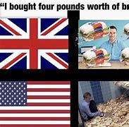 Image result for UK vs US Memes