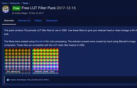 Image result for Sony Lut OBS