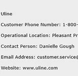 Image result for Uline Phone 1 800 Number Service