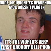 Image result for iPhone Headphone Jack Meme
