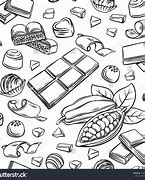Image result for Chocolate Outline Design