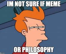 Image result for Philosophy Fry Meme