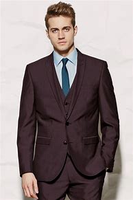 Image result for Burgundy Suit Men