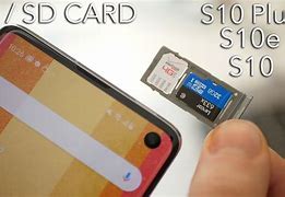 Image result for S10e Sim Card Place