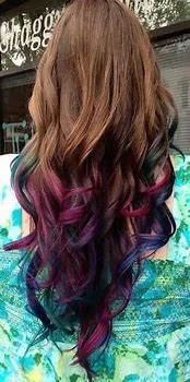 Image result for Pink Dip Dye Hair