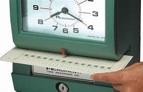 Image result for Punch Time Clock without Ribbon