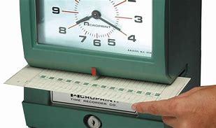 Image result for Work Punch Clock