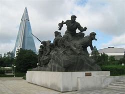 Image result for North Korea Statue