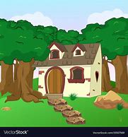 Image result for House Landscape Cartoon