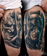 Image result for Batman Joker Tattoo