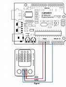 Image result for Arduino DHT11 with LCD 1602