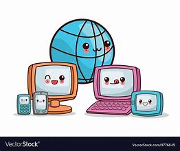 Image result for Cartoon Tech Wi-Fi Aesthetic