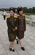 Image result for North Korea Female Military
