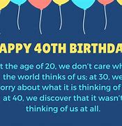Image result for 40th Birthday Wishes to a Friend