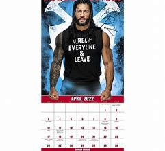 Image result for WWE Calendar