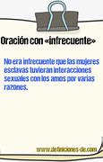 Image result for infrecuente