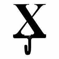 Image result for Wrought Iron Letter X