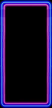 Image result for iPhone Neon Edge Border