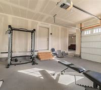 Image result for Half Garage Gym Ideas