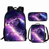 Image result for Galaxy Wolf Backpack