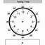 Image result for Analog Clock Face Worksheet