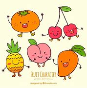 Image result for Cute Fruit Characters