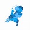 Image result for Physical Map of Netherlands