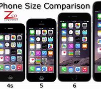 Image result for iPhone 6s Size vs SE in Inches