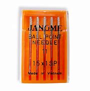 Image result for Janome Sewing Machine Needles