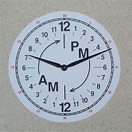 Image result for 24 Hour Analog Clock