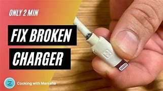 Image result for Broken iPhone Charger Break