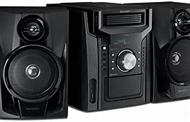 Image result for Sharp 500W 5-Disc CD Player Stereo System