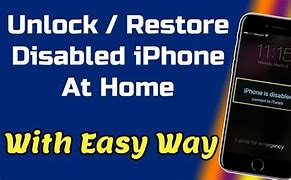 Image result for iTunes Restore iPhone Disabled