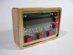 Image result for Box with LCD Cover Wooden