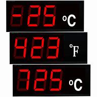 Image result for Temperature Display