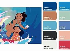 Image result for Lilo and Stitch Theme Colors