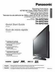 Image result for Panasonic TV User Manual