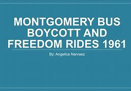 Image result for Montgomery Bus Boycott Burnt