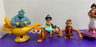 Image result for Disney Aladdin Burger King Toys
