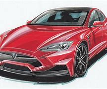 Image result for tesla car drawing
