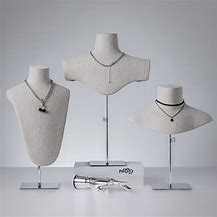 Image result for Mannequin Bust Jewelry Displays