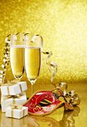 Image result for Champagne Glass Christmas Decorations