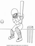 Image result for Cricket Colouring Pages