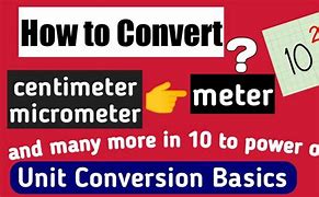 Image result for Pm to Cm Conversion