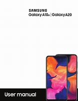 Image result for Samsung Galaxy A20 User Manual