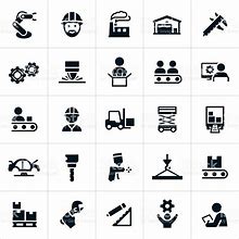 Image result for Manufacturing Icon Vector